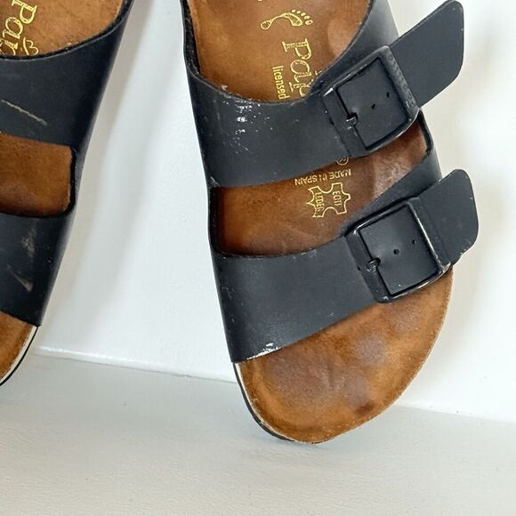 Birkenstock Arizona Sandal Habana black Oiled Leather size 8  genuine spain‎ - Picture 3 of 6